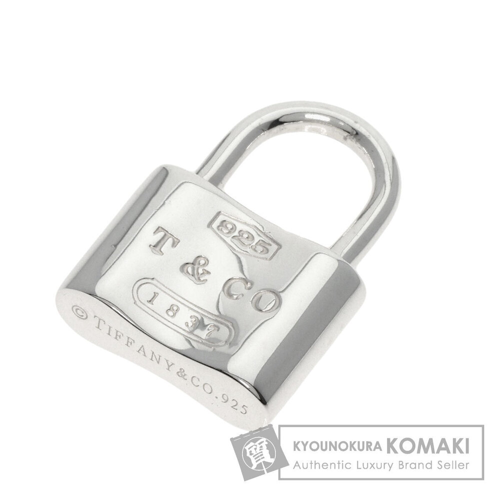 Tiffany Lock Pendant Top Silver